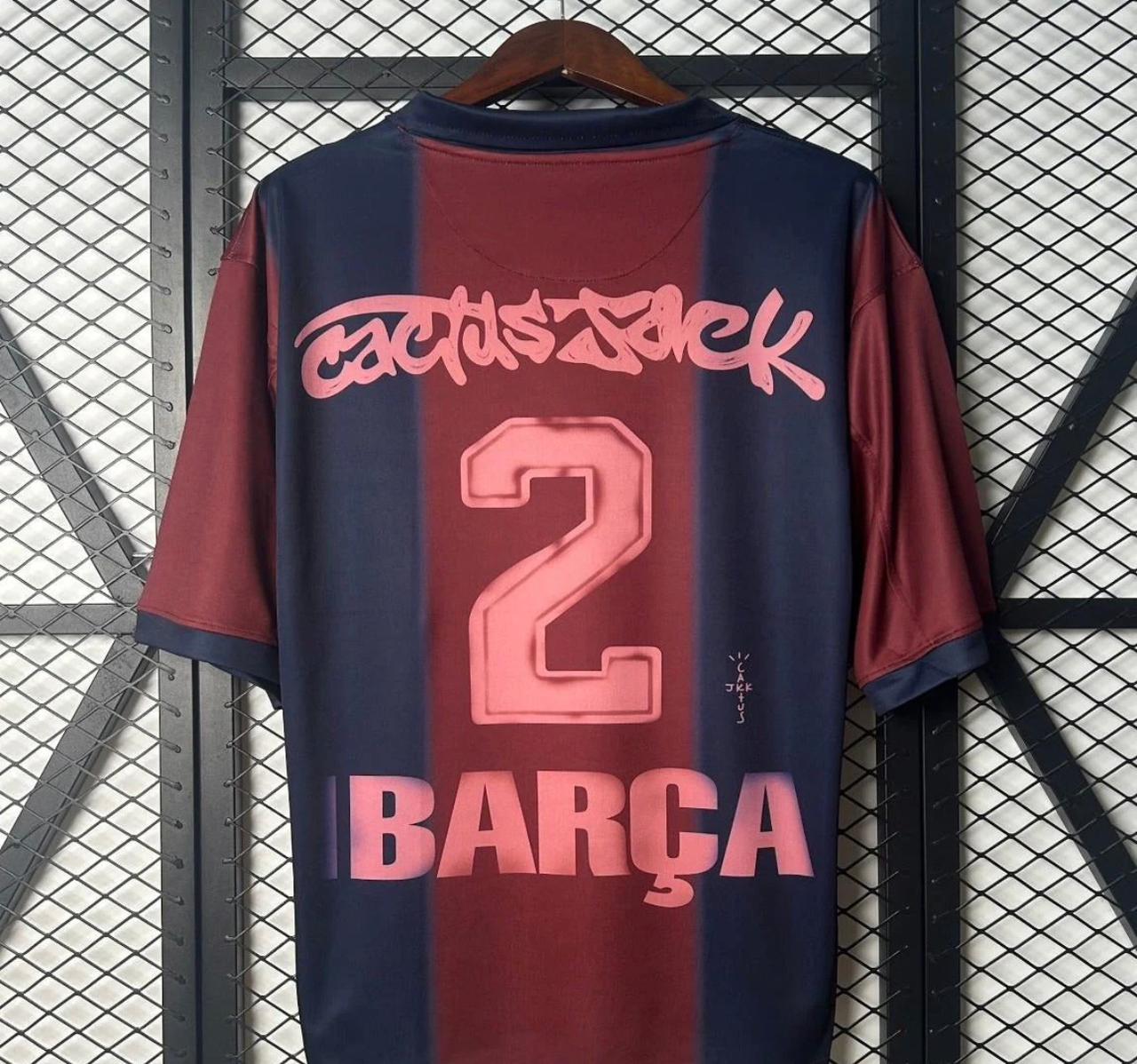 25/26 Barcelona Travis Scott Special Jersey