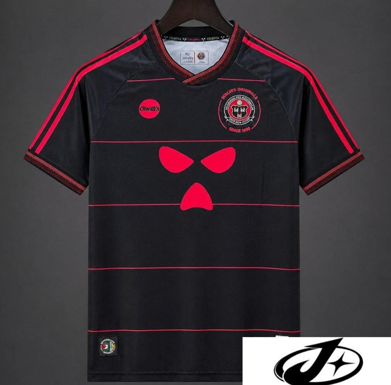 26/27 Bohemian FC x Kneecap Alternative Black Jersey