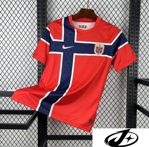 Camiseta de local de Noruega para el Mundial de 2026