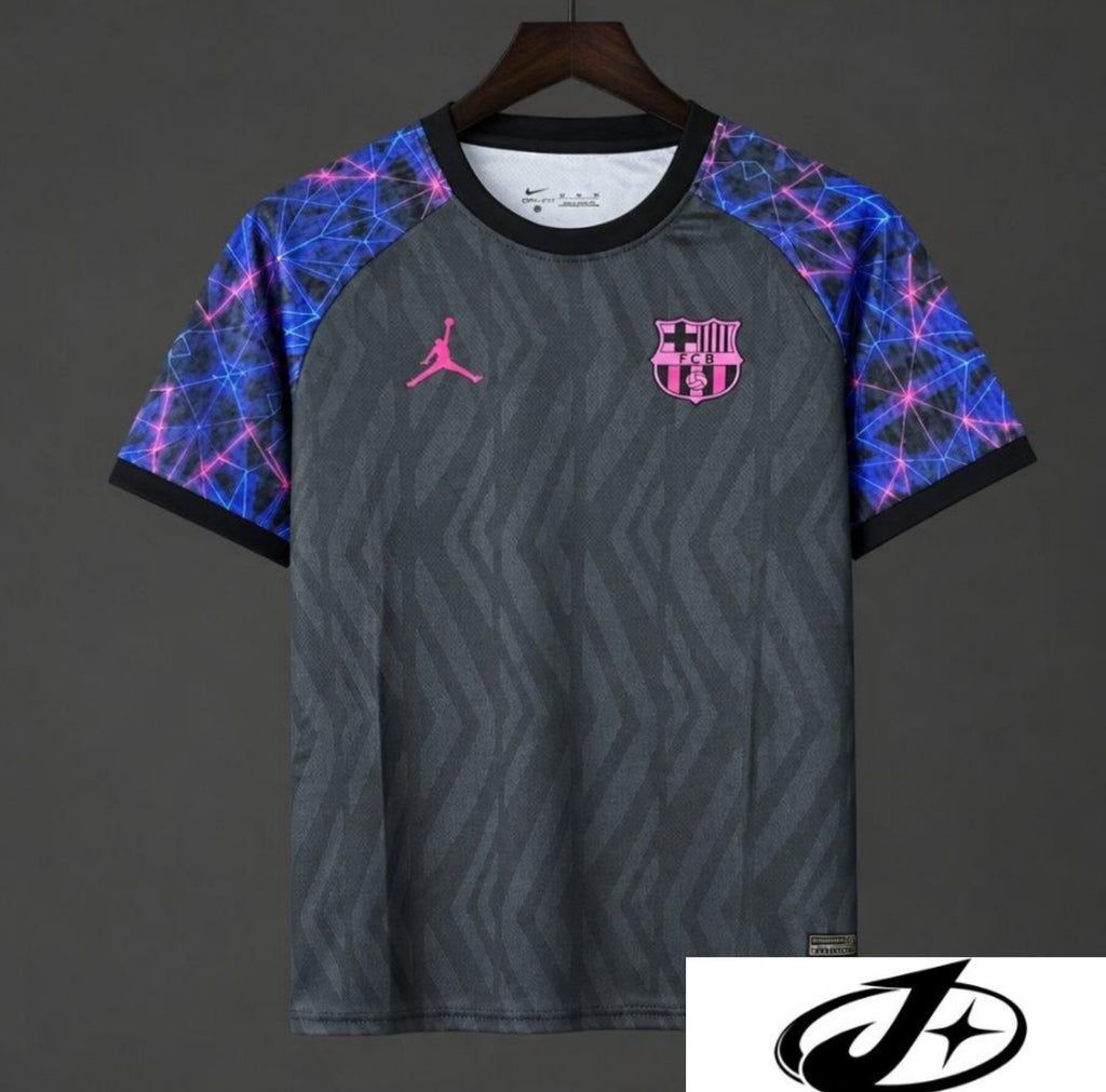 26/27 FC Barcelona x Jordan Special Edition Black Training Jersey