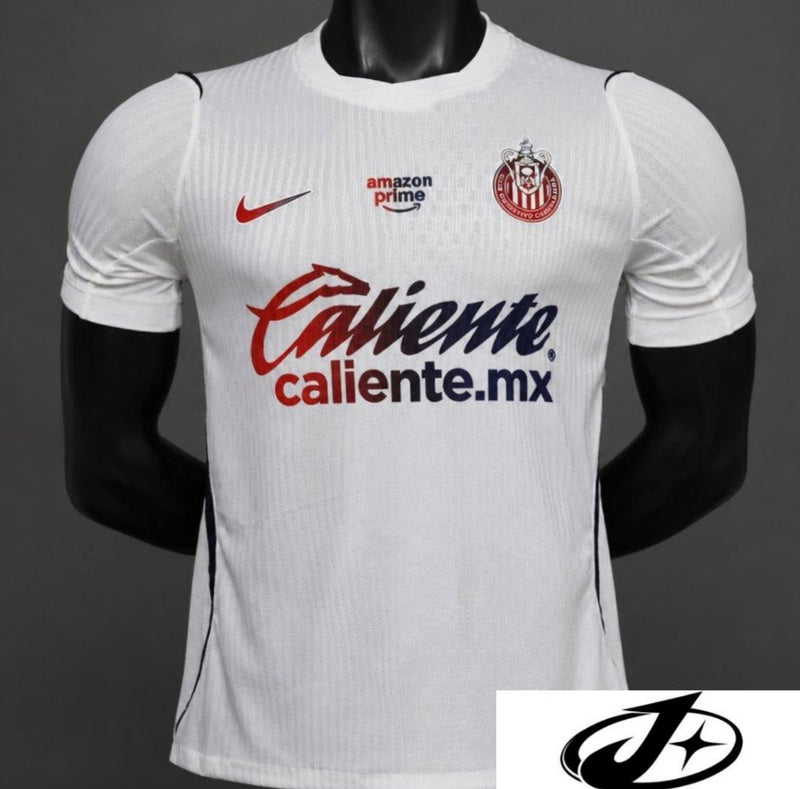 Player Version 26/27 Chivas Guadalajara Away White Jersey