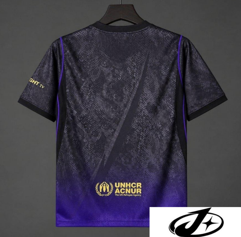 26/27 Barcelona Away "Purple Mamba" Purple Black Jersey