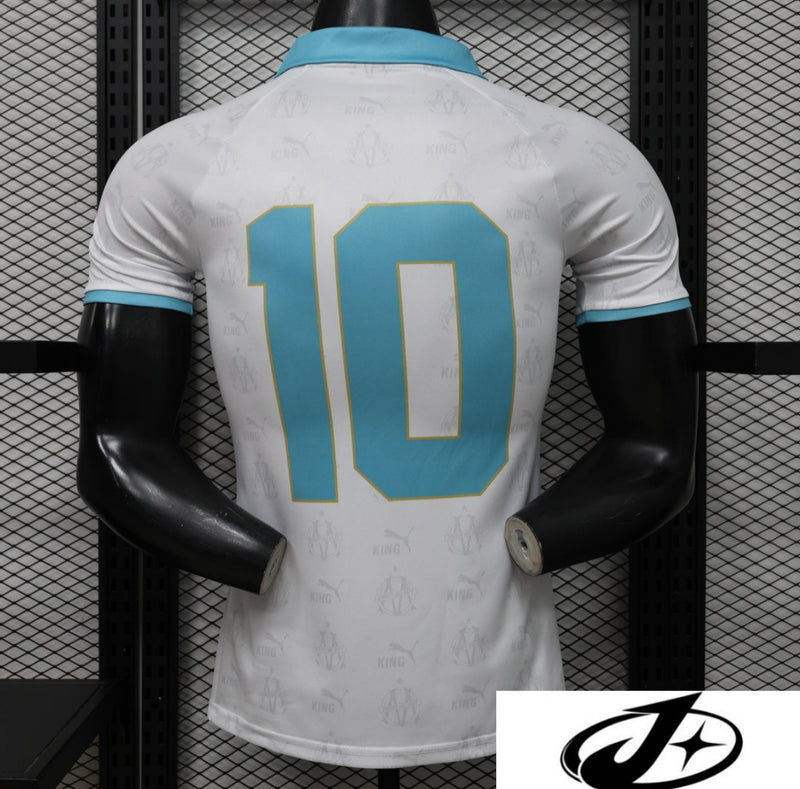 Player Version 26/27 Olympique de Marseille White with Sky Blue Special Edition Jersey