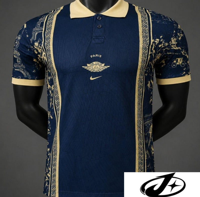 Player Version 26/27 PSG/Paris Saint Germain Air Dior POLO Navy Jersey