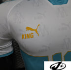 Player Version 26/27 Olympique de Marseille White with Sky Blue Special Edition Jersey