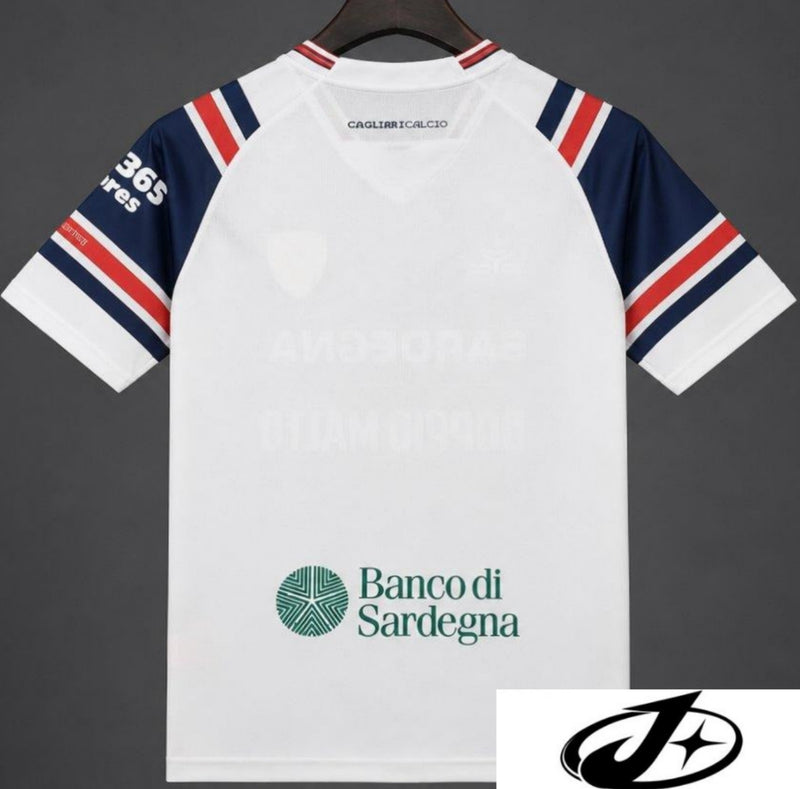 26/27 Cagliari Calcio Away White Jersey