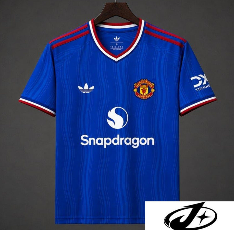 26/27 Manchester United Away Blue Jersey