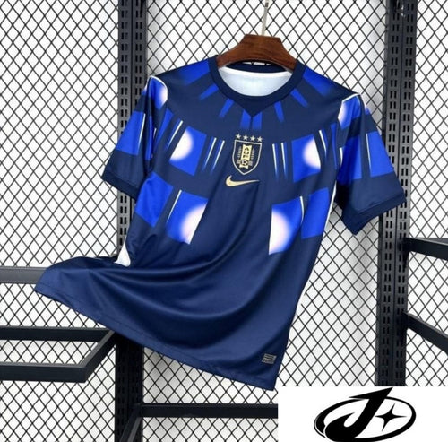 Camiseta de visitante de la Copa del Mundo Uruguay 2026